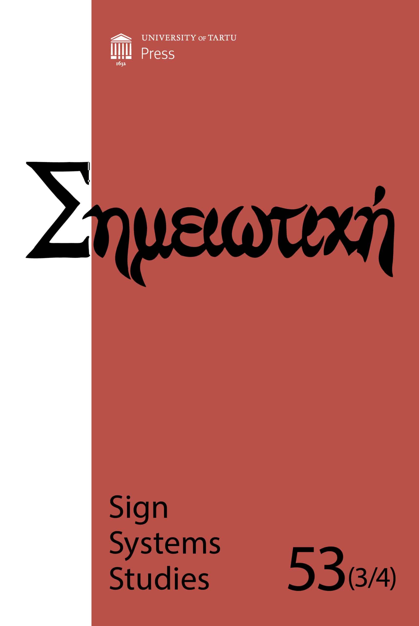 Sign Systems Studies 53 (3/4)